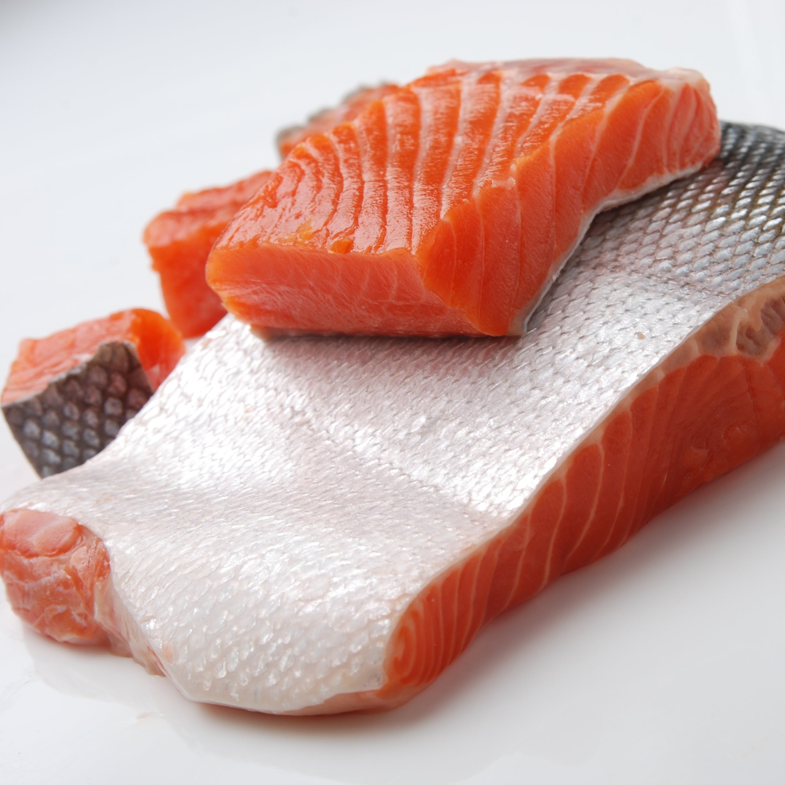 Salmon Mix Combo box contents on display