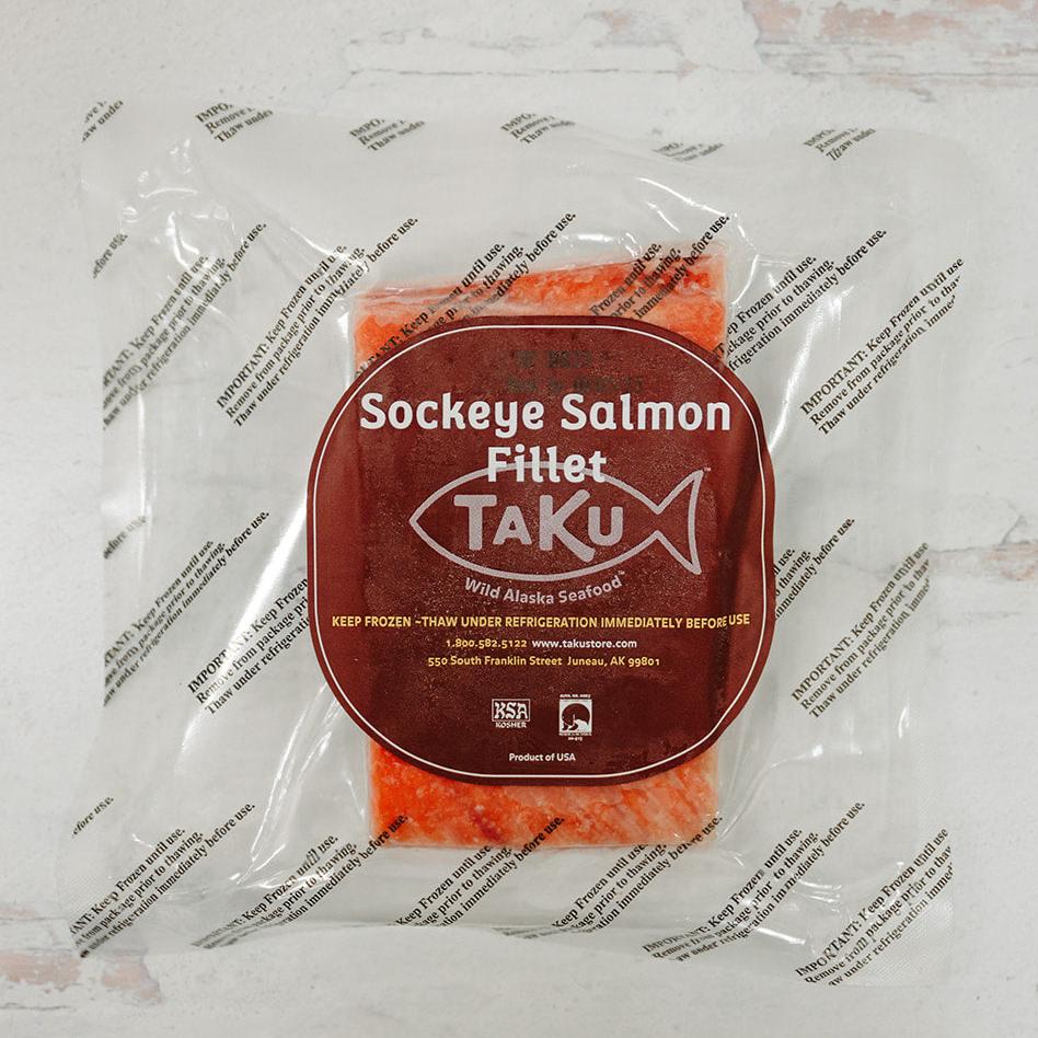 Taku Fisheries Sockeye Salmon fillet portion