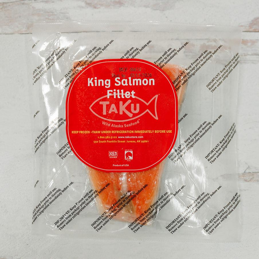 Wild Alaskan King Salmon fillet