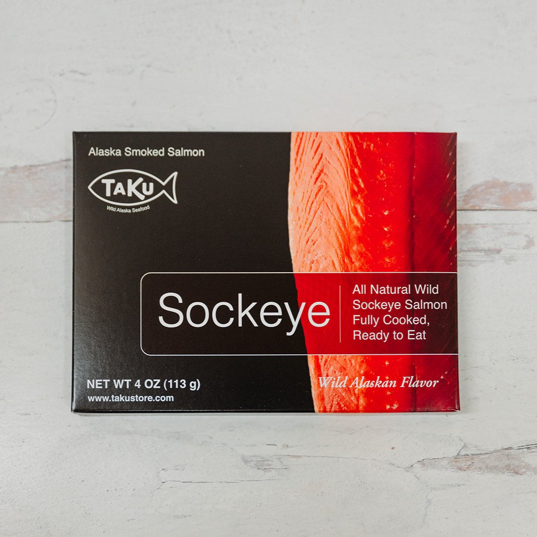 Hot Smoked Sockeye Salmon Gift Box
