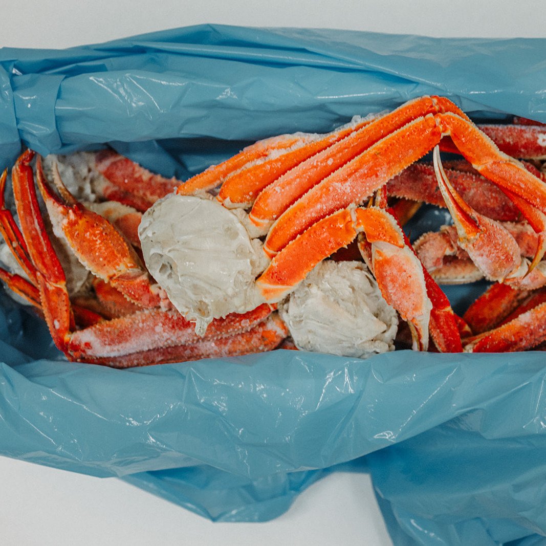 Taku Fisheries Snow Crab Bairdi on ice