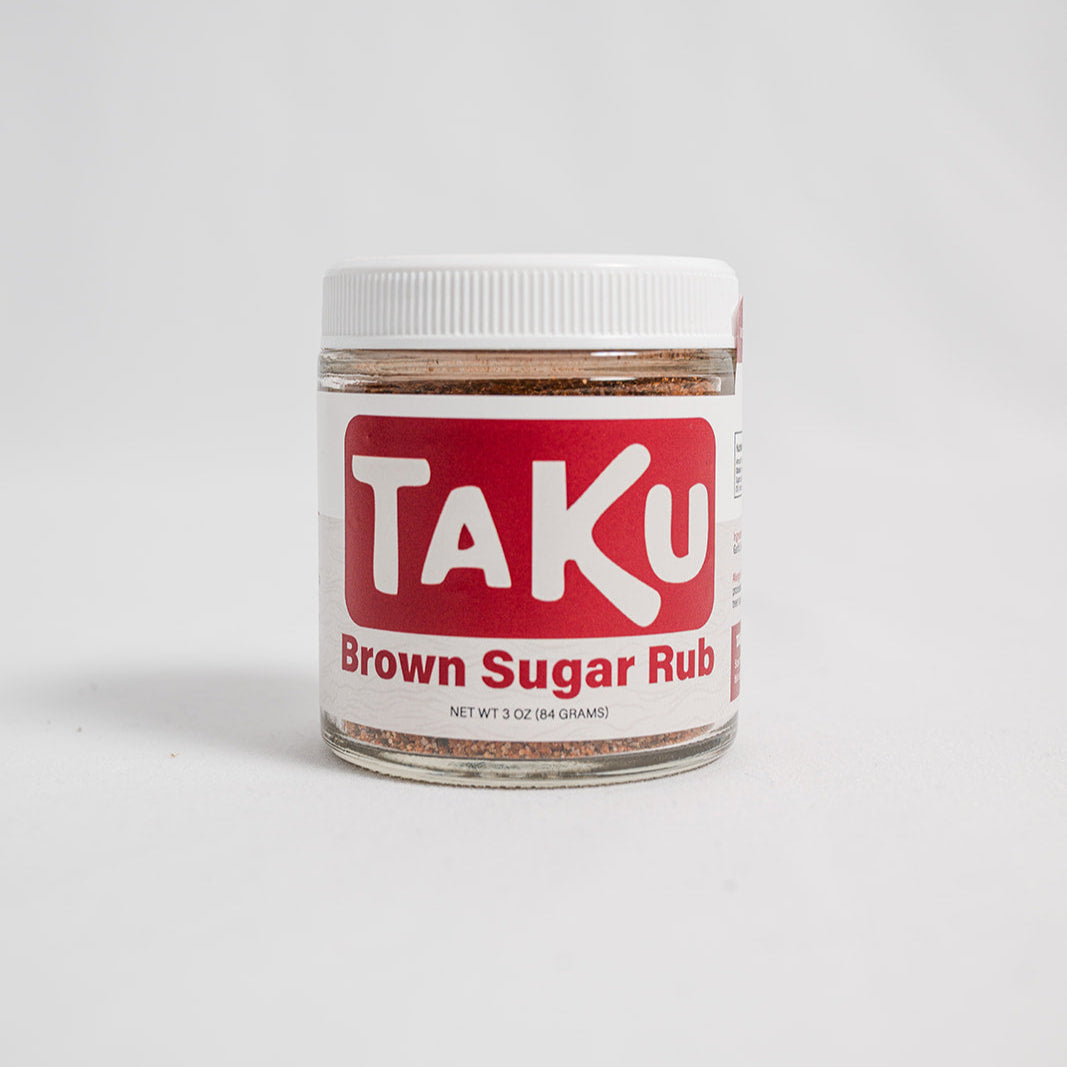 Taku Fisheries Brown Sugar Rub jar