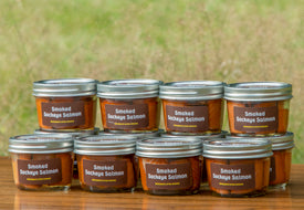 Taku Fisheries Smoked Sockeye jar packaging
