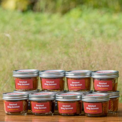 Taku Fisheries Smoked Red King jar packaging