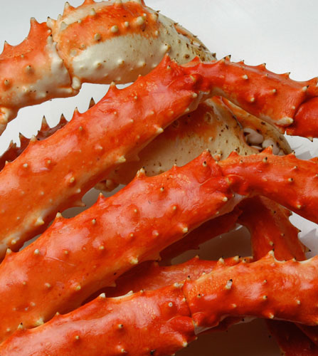 Cooked Large King Crab Legs